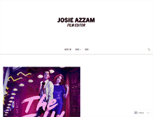 Tablet Screenshot of josieazzam.com